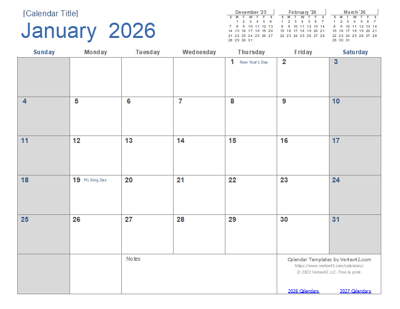 2025 2026 Calendar Template Google Docs Google Docs Ruth Mackay