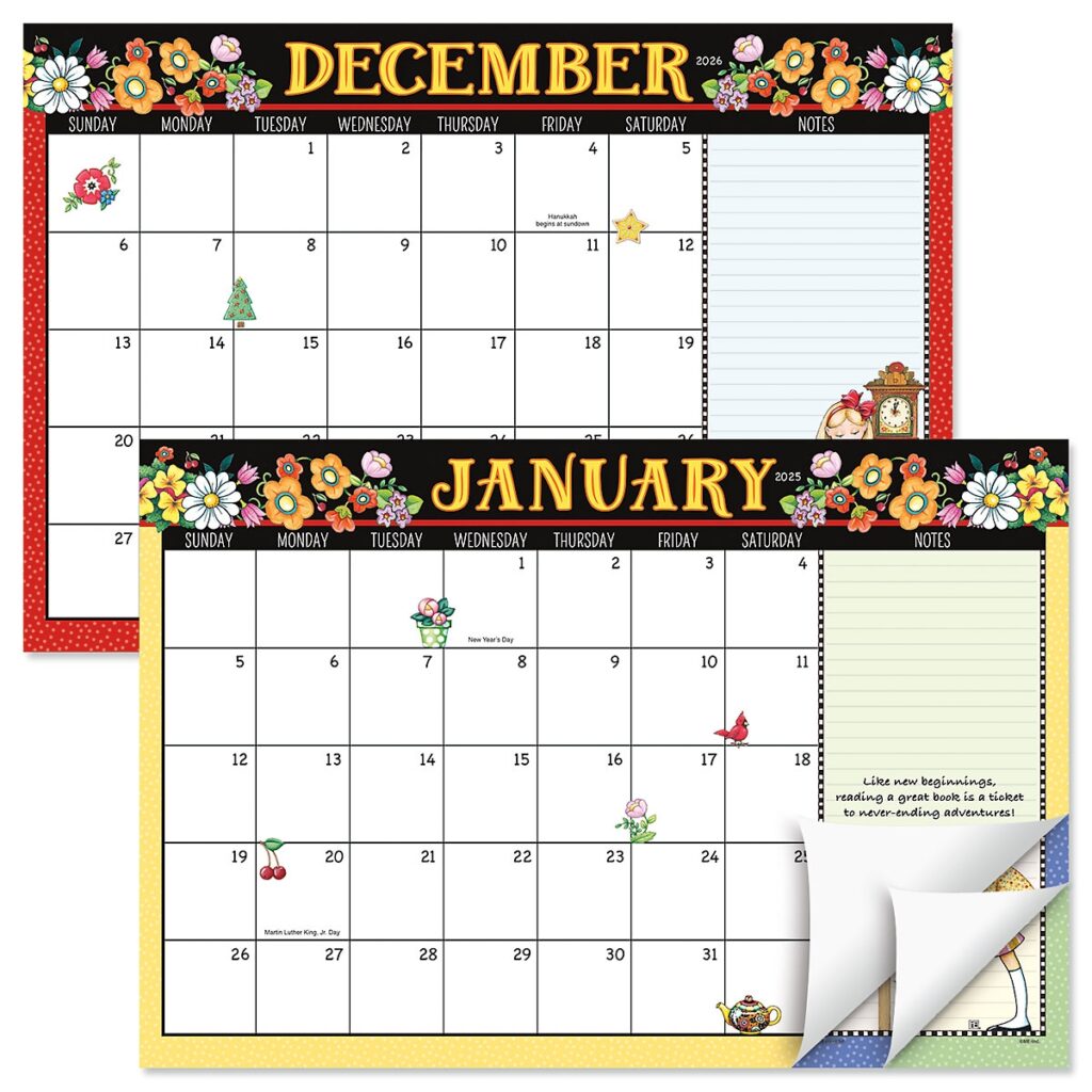 2025 2026 Mary Engelbreit Calendar Pad Current Catalog