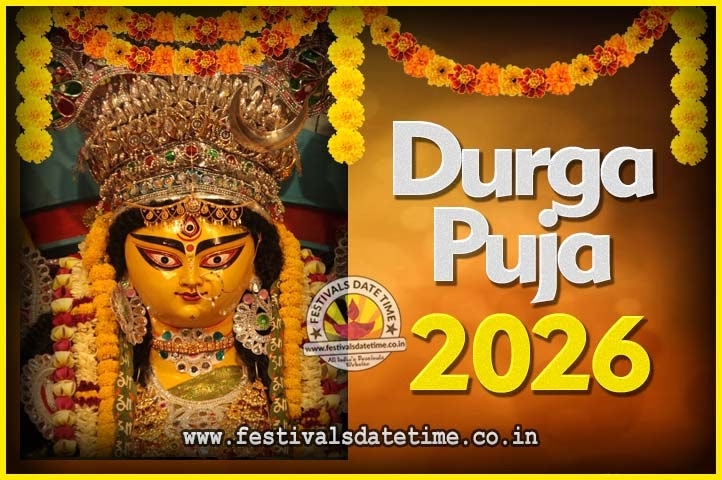 2026 Durga Puja Date And Time 2026 Durga Puja Calendar Festivals 