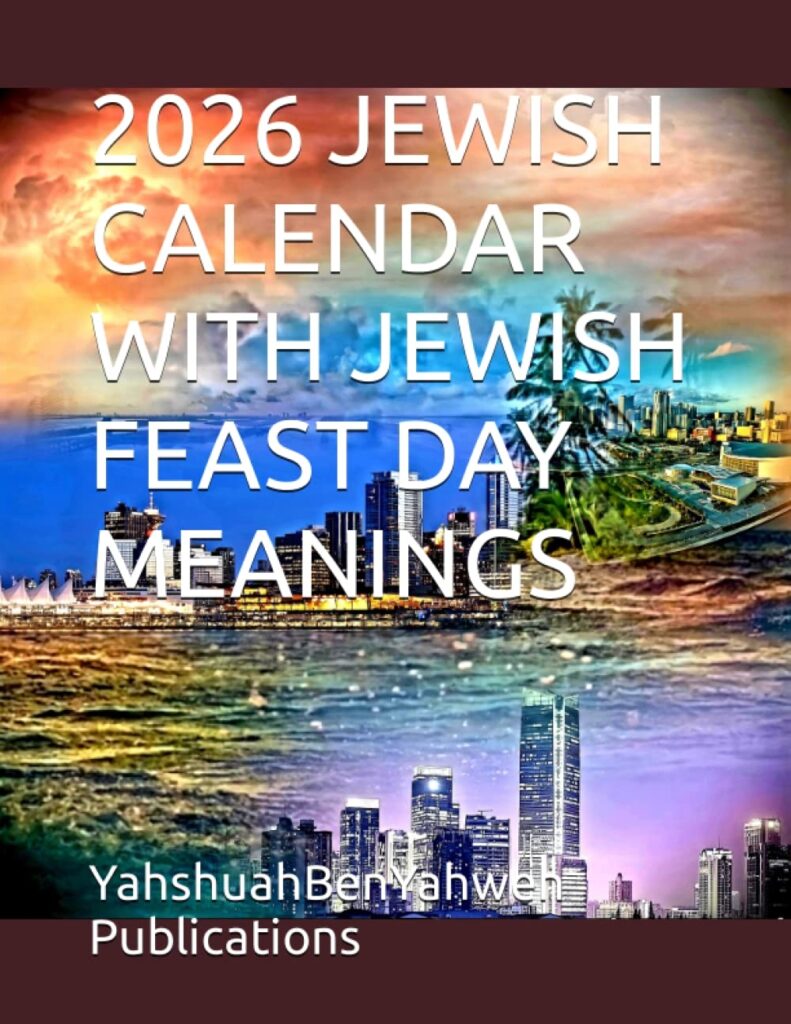2026 JEWISH CALENDAR WITH JEWISH FEAST DAY MEANINGS Hebrew Jewish And