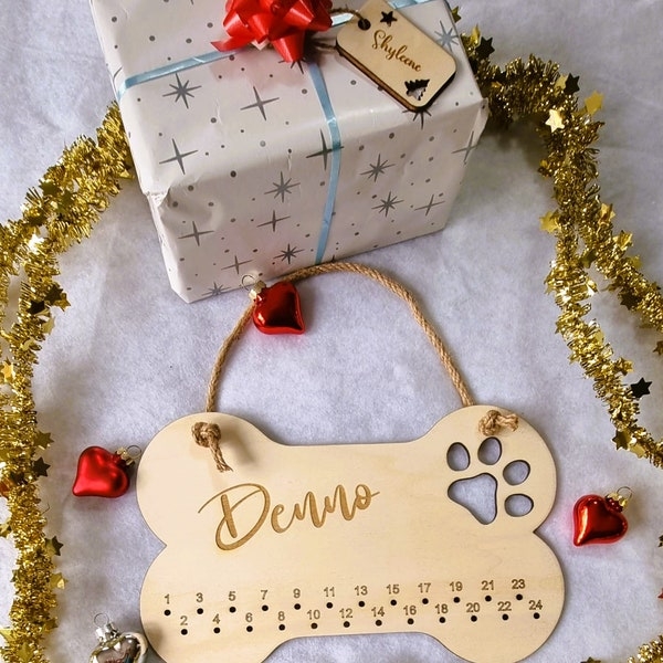 Advent Calendar For Dogs Svg Etsy