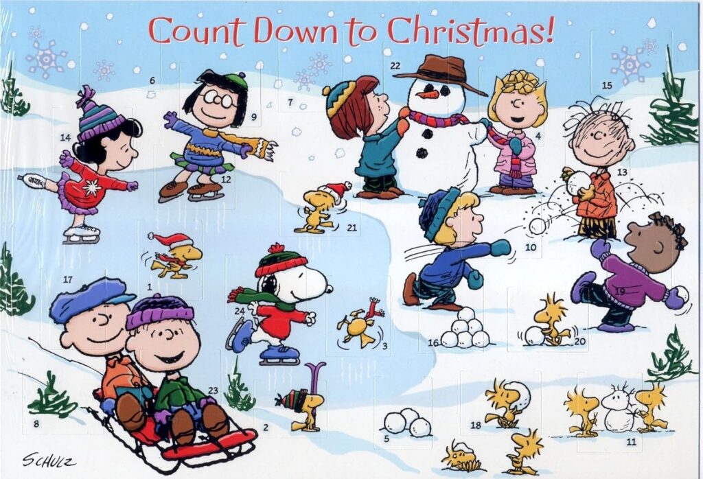 Amazon Hallmark A Peanuts Christmas Countdown To Christmas 