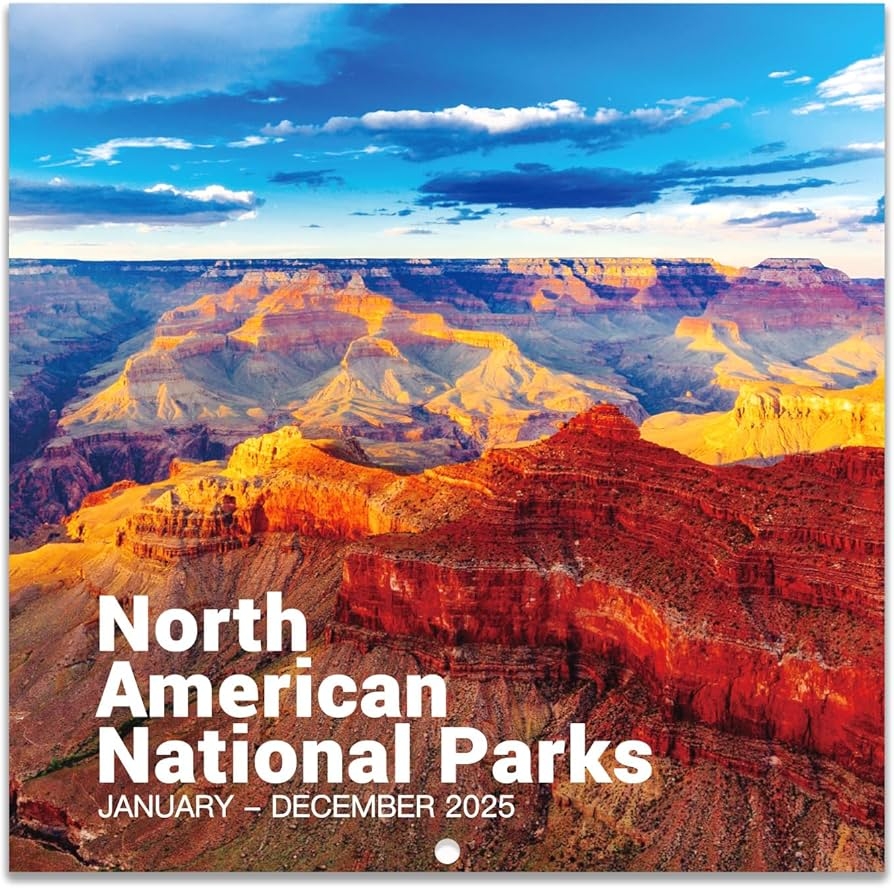 Amazon National Parks Calendar 2025 2026 Moina Terrijo