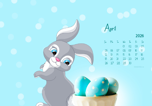 April 2026 Desktop Wallpaper Calendar CalendarLabs