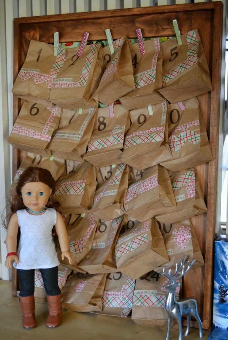 Bear Dolly And Moi American Girl Doll Advent Calendar