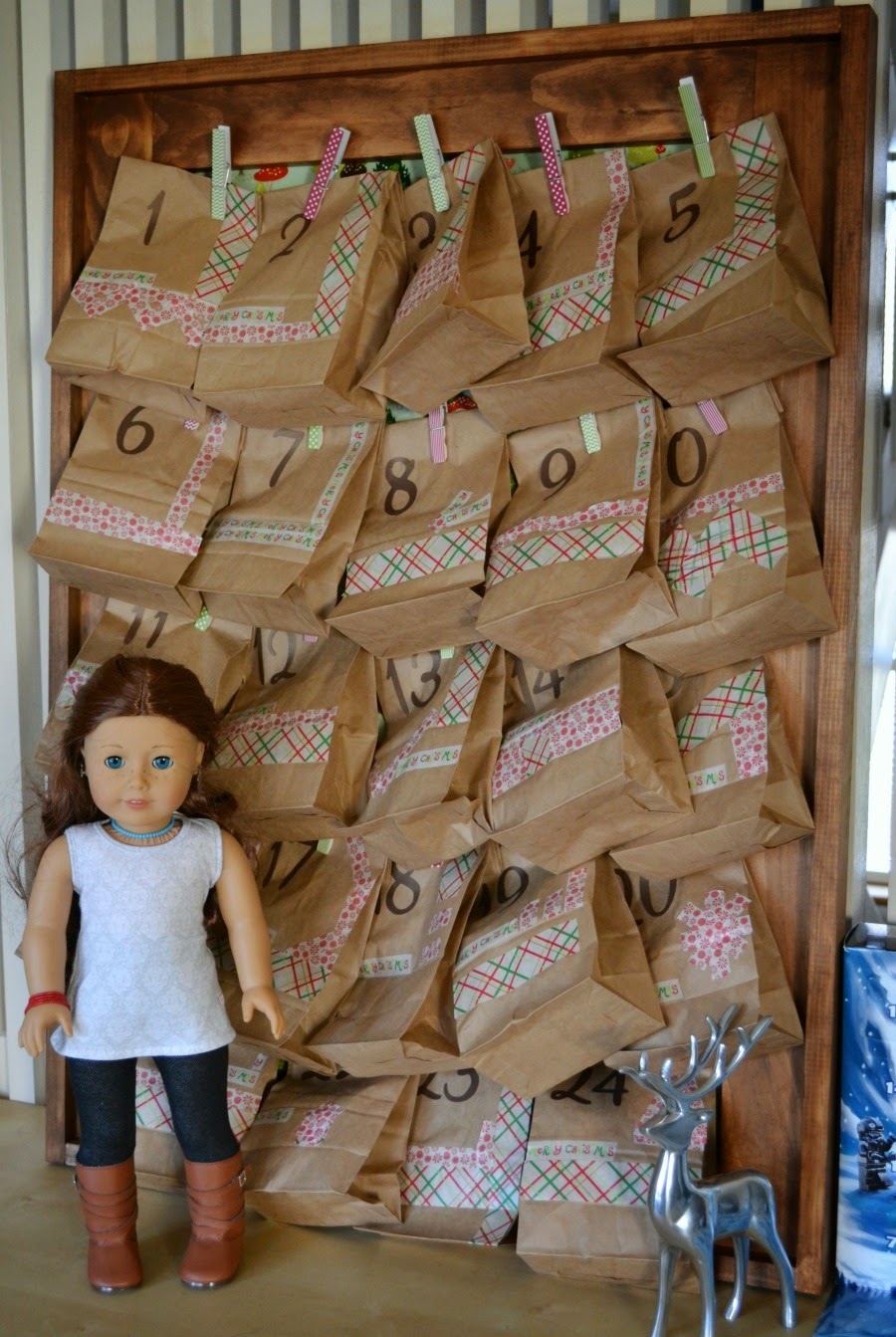 Bear Dolly And Moi American Girl Doll Advent Calendar