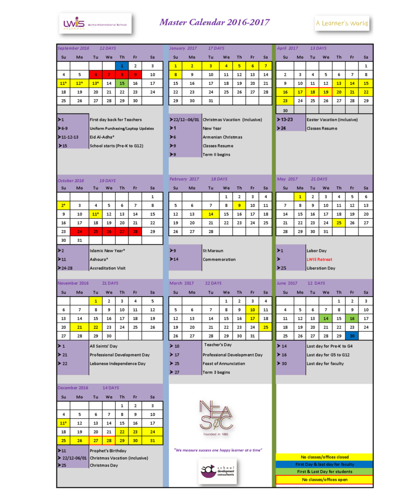 Byui Academic Calendar