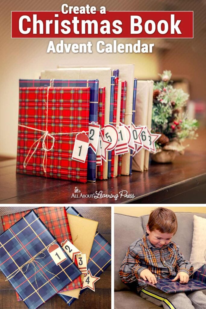 Create A Christmas Book Advent Calendar FREE Printable Advent Tags