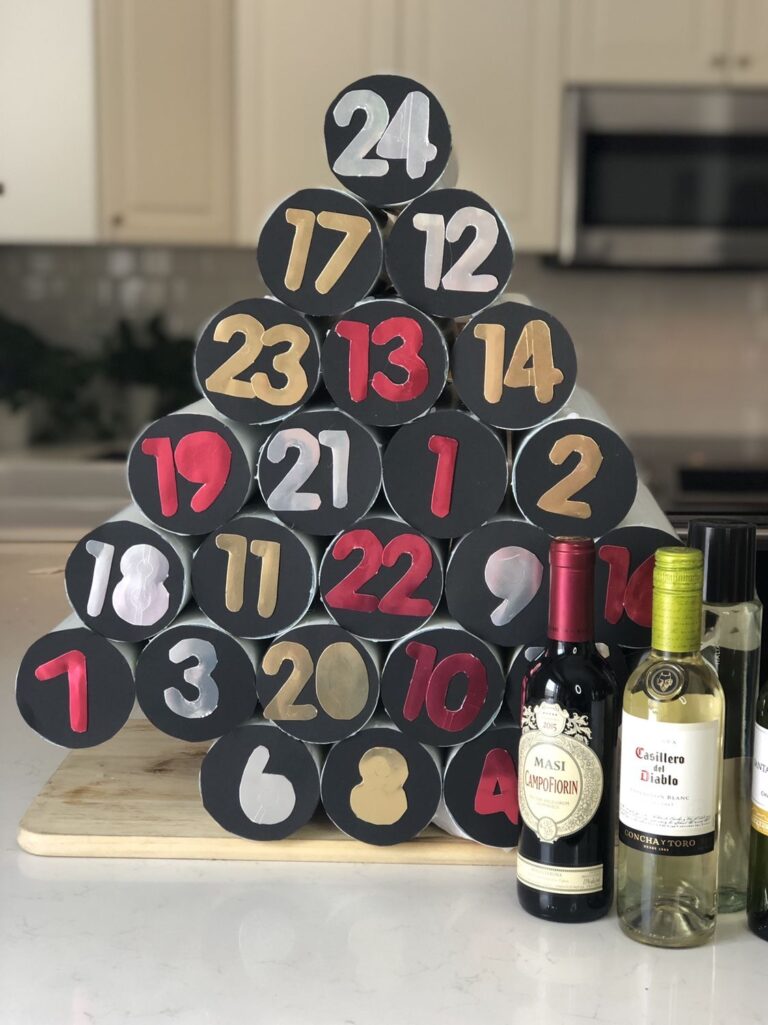 Diy Wine Advent Calendar Printable Calendars AT A GLANCE