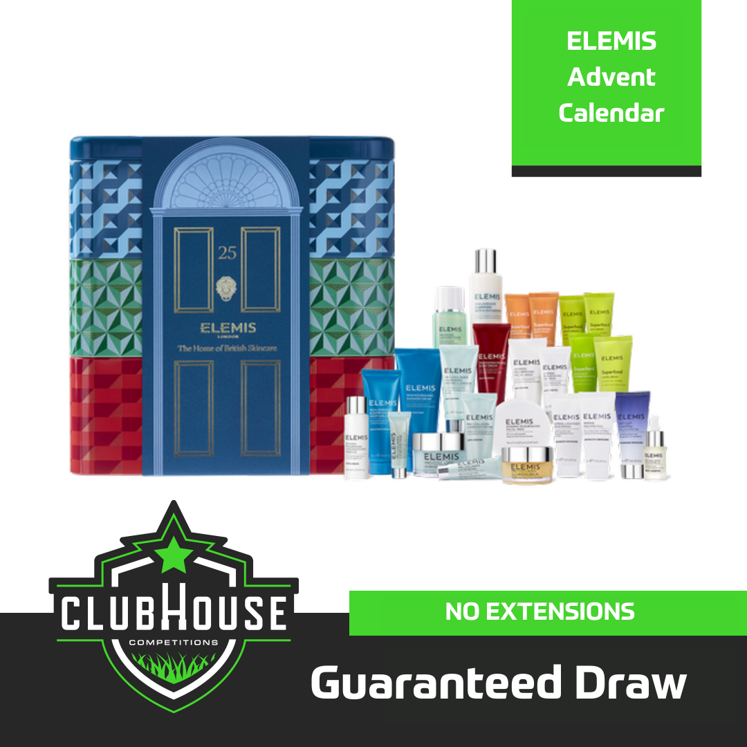 ELEMIS Advent Calendar Clubhouse Competitions