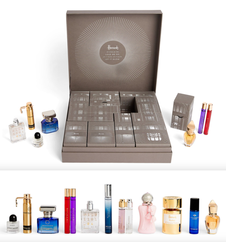 Harrods Fragrance Advent Calendar 2023 Contents