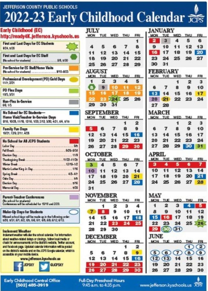 Jcps Printable Calendar