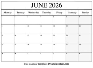 2026 Julian Date Calendar - Free Printable Calendar