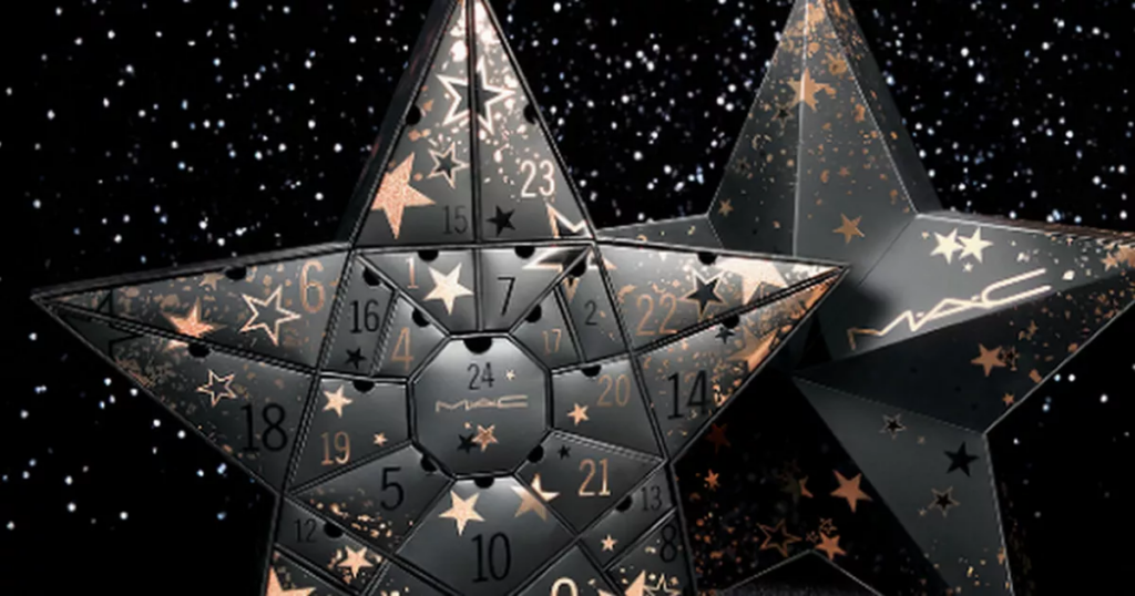 MAC Stars Advent Calendar Town green