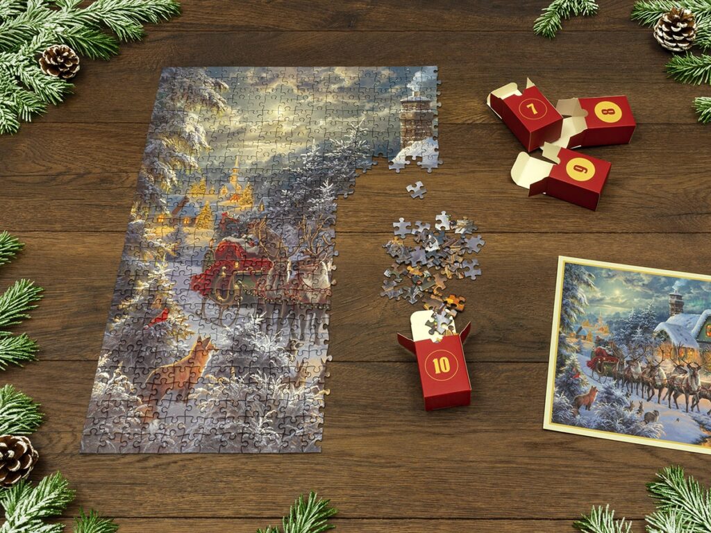 Mindmade The Jigsaw Puzzle Advent Calendar Christmas Magic