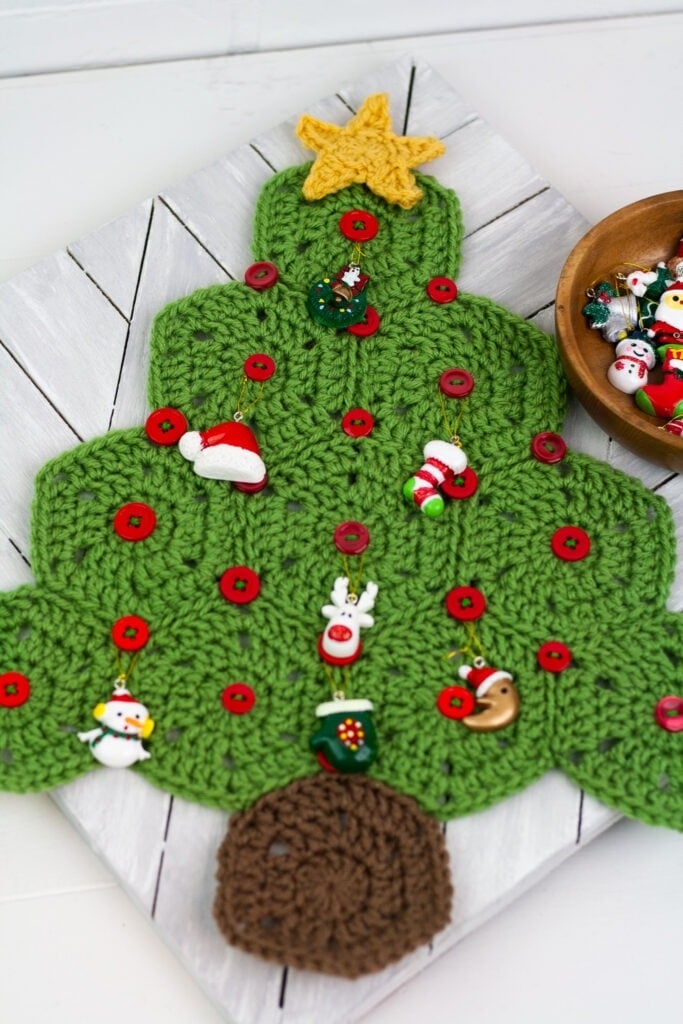 Mini Advent Calendar Crochet Pattern Winding Road Crochet