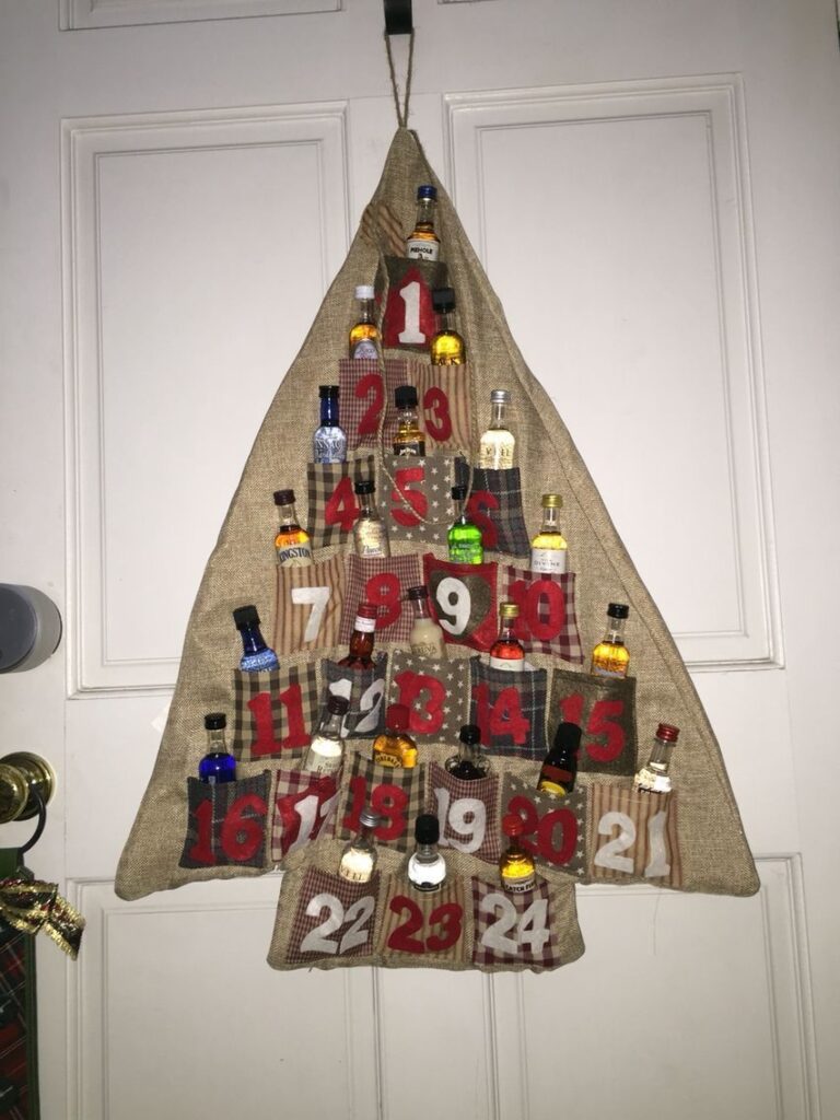 Mini Alcohol Advent Calendar