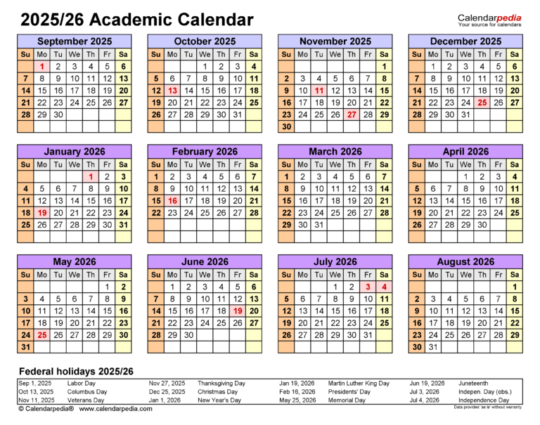 Nau Academic Calendar 2025 2026 Neely Wenonah