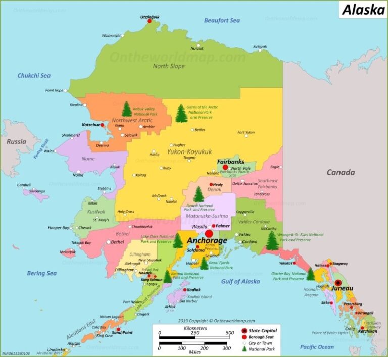 Navigating The Alaskan Landscape A Comprehensive Guide To The State Of 