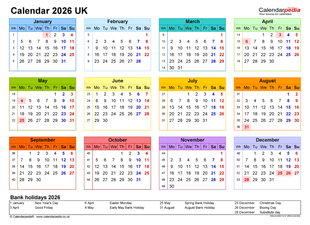 Navigating The UK s 2026 Calendar A Comprehensive Guide To Public 