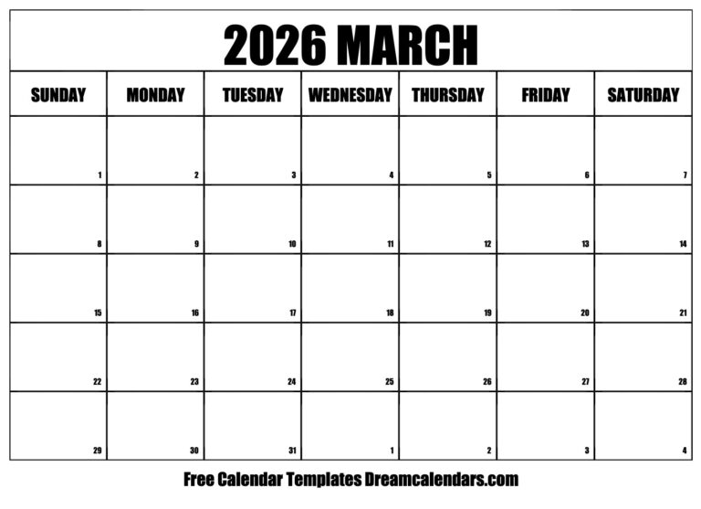 Navigating The Year A Comprehensive Guide To The 2026 Calendar With 