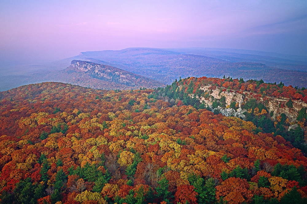 New Paltz New York Shawanggunk Mountains Minnewaska State Park 