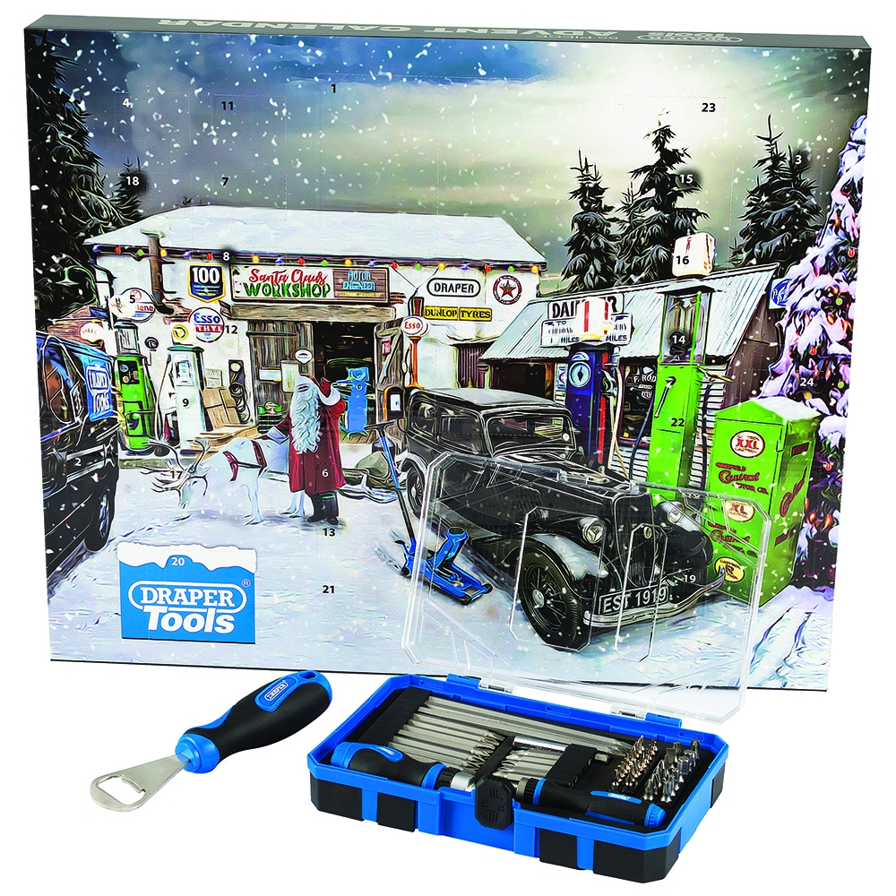 New Tool Advent Calendar Launched By Draper Draper Tools Ltd