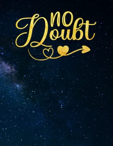 No Doubt 2022 2026 Five Year Planner A Background Of Golden Words And