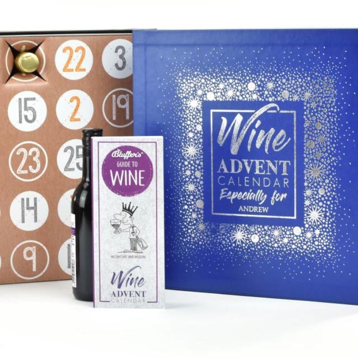 Personalised Wine Advent Calendar The Gift Experience