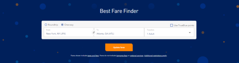 Save Big With JetBlue Low Fare Calendar Best Fare Finder