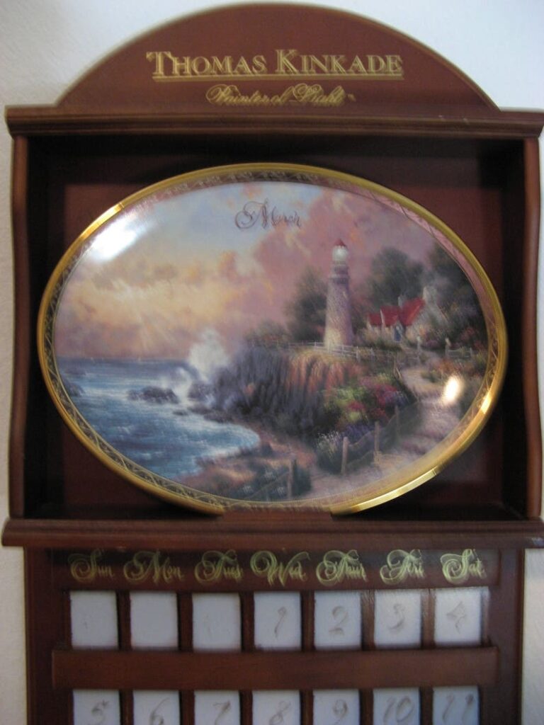 Thomas Kinkade Perpetual Calendar