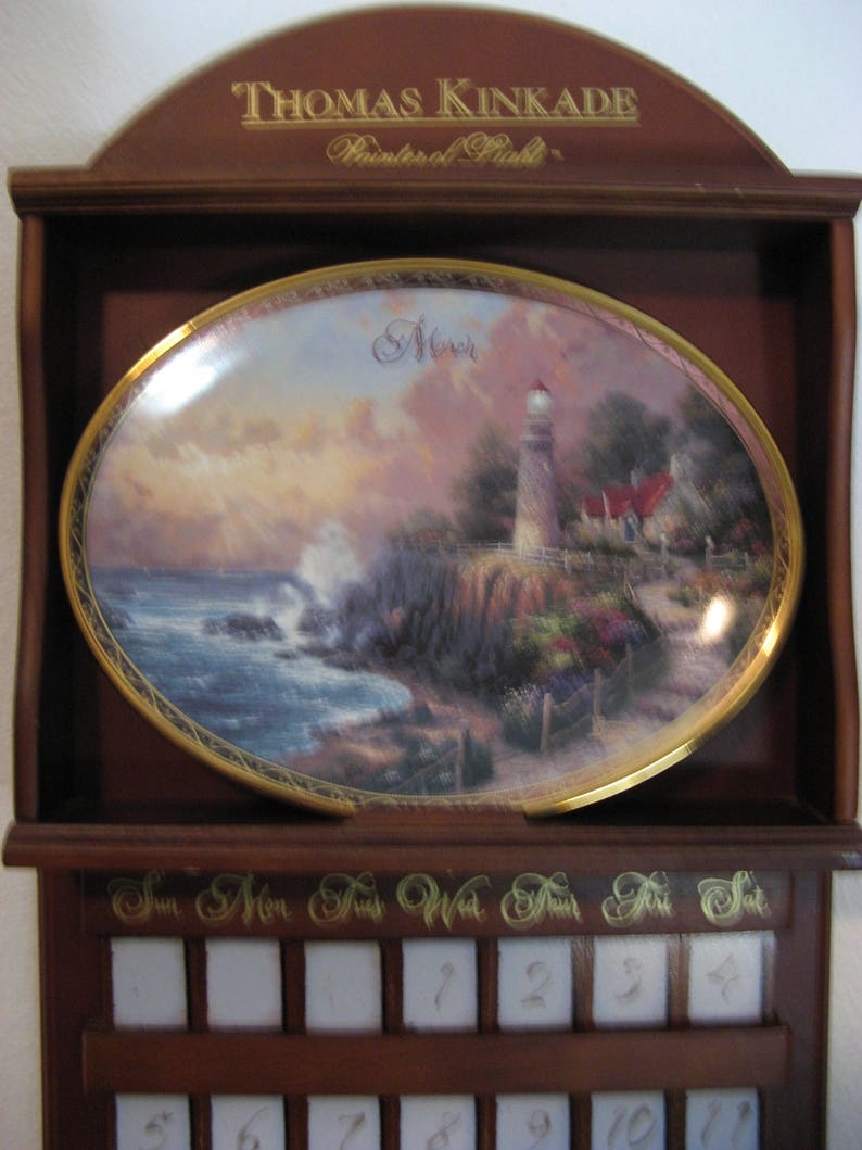 Thomas Kinkade Perpetual Calendar