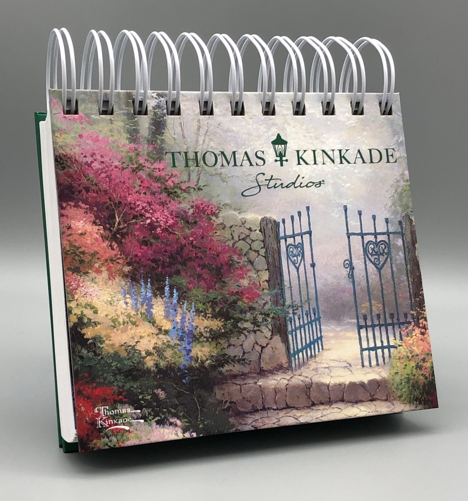 Thomas Kinkade Wooden Calendar Esther Daloris