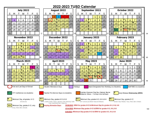 TUSD 2025 2026 Calendar Tustin Unified School District Calendar