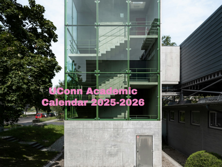 UConn Academic Calendar 2025 2026 University College