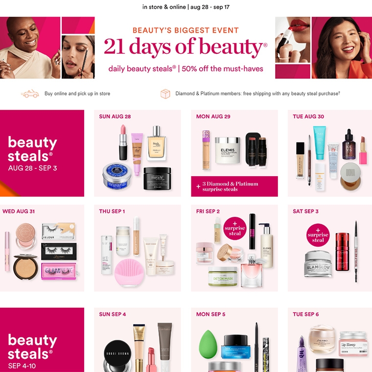 Ulta 21 Days Of Beauty Calendar 2025 Aila Lorena