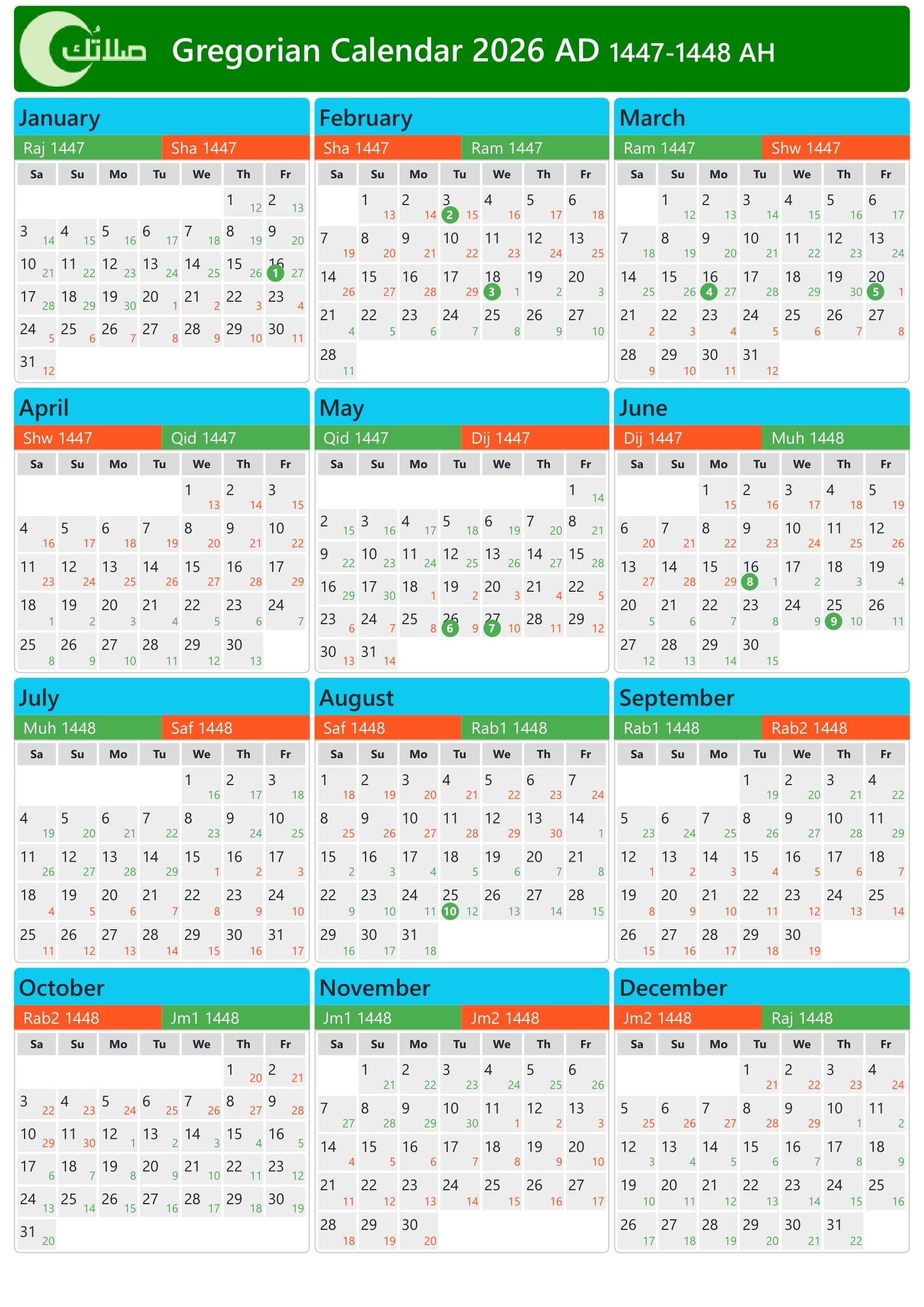 Understanding The Islamic Calendar And Ramadan In 2026 Calendario