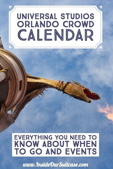 Universal Studios Crowd Calendar