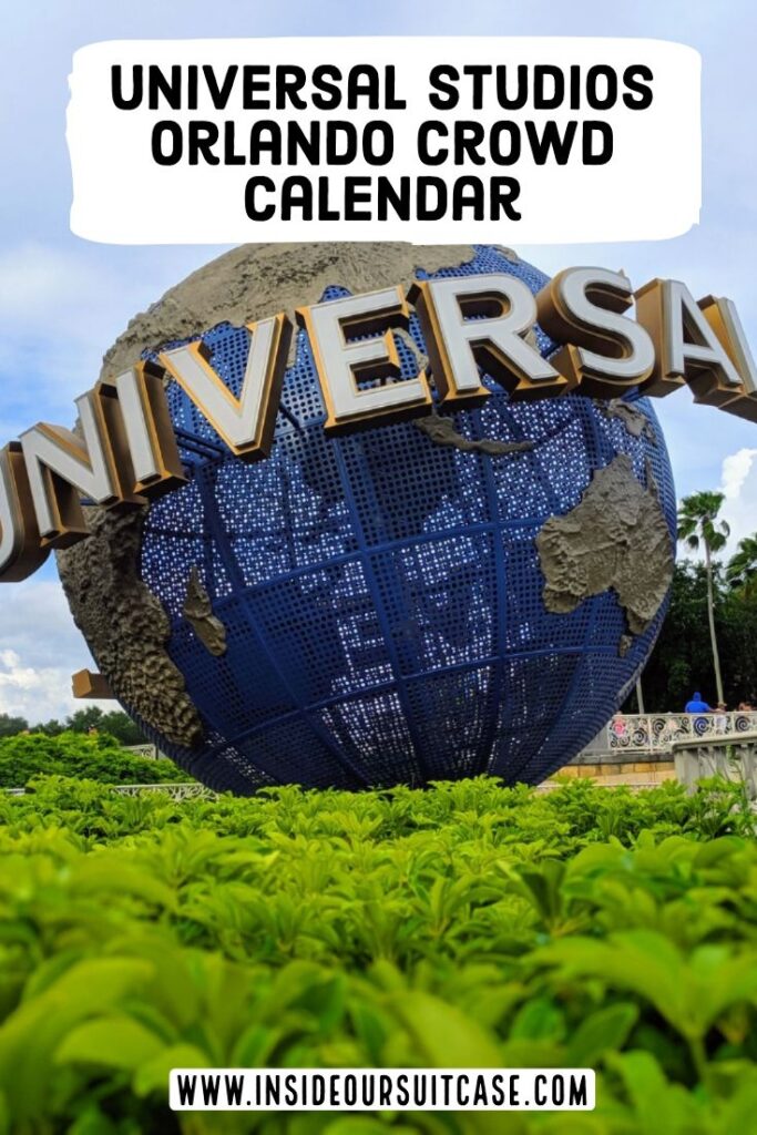 Universal Studios Crowd Calender