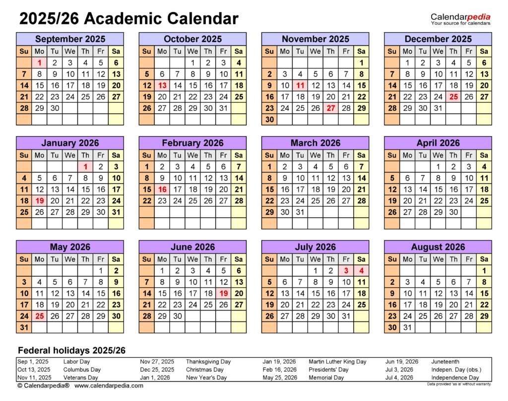 Uta Academic Calendar 2025 2026 Pdf Dusty Glynnis