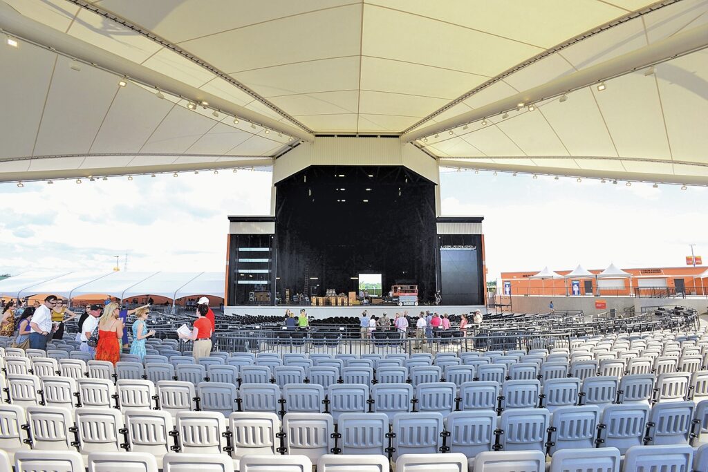 Walmart Arkansas Music Pavilion Readies For Opening Concert In Rogers 