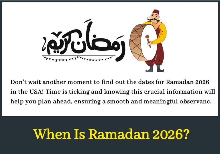 When Is Ramadan 2026 In The USA 