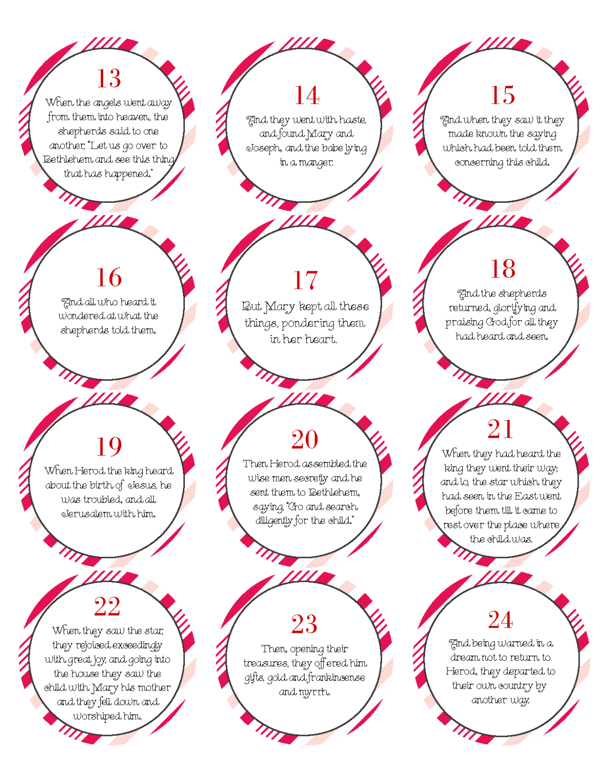 Advent Calendar Bible Verses Printable Printable Templates Advent Calendar Bible Verses Printable Printable Templates