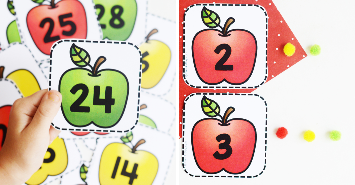Apple Calendar Numbers Free Printable Fun A Day Apple Calendar Numbers Free Printable Fun A Day