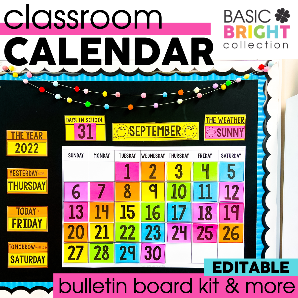 Calendars Editable And Printable Free Printable Classroom Calendar