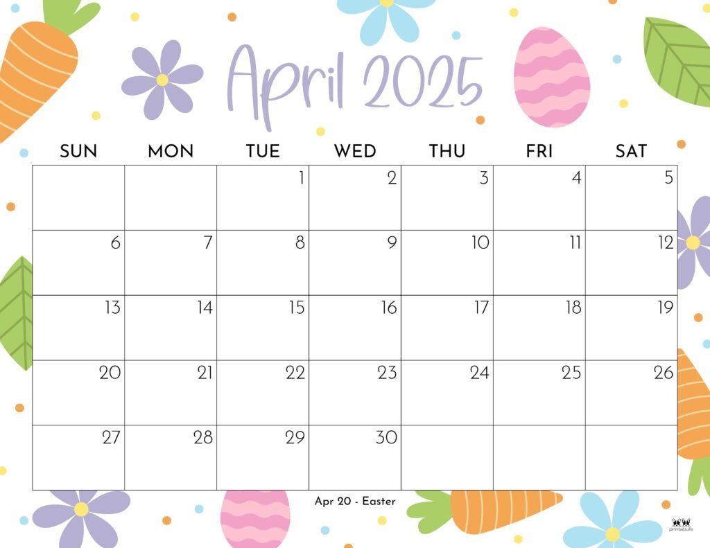 Choose From 107 Different April 2025 Monthly Calendars Perfect For Choose From 107 Different April 2025 Monthly Calendars Perfect For