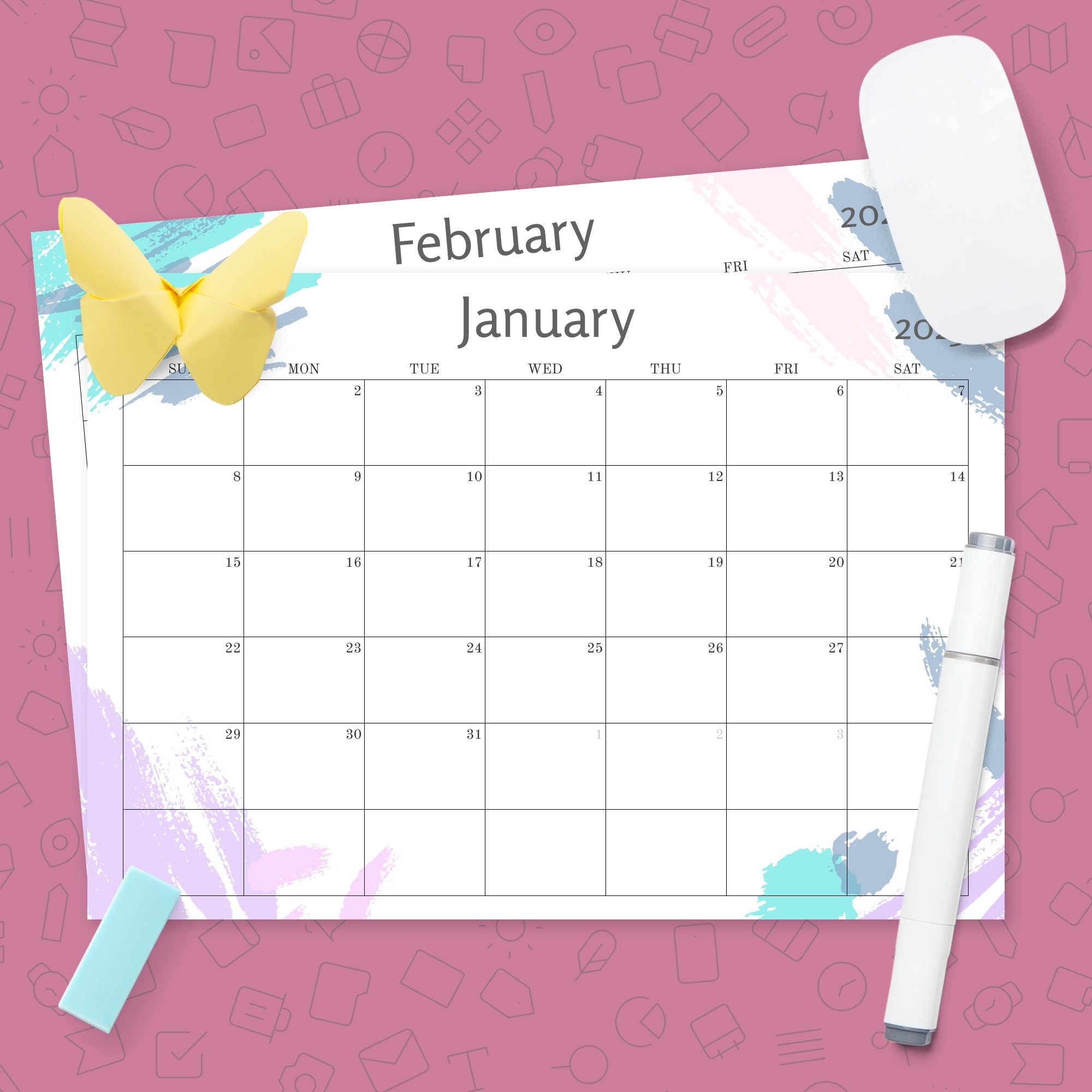 Color Printable Calendars Color Printable Calendars