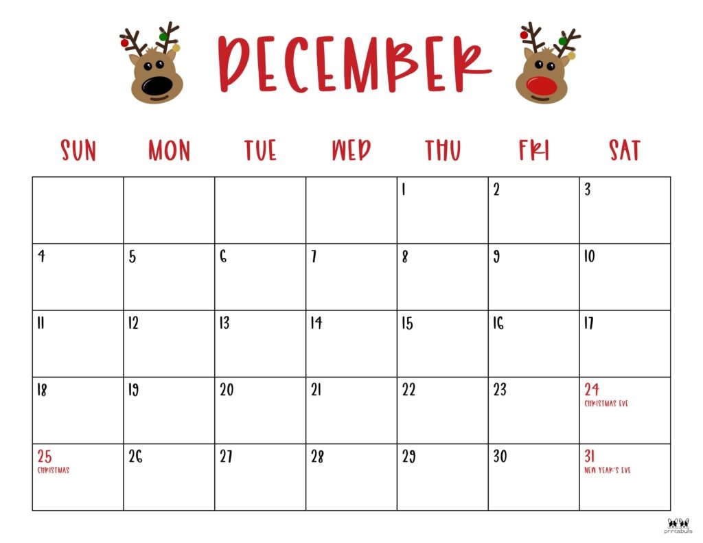 December Calendar Printable For Kids 2024 CALENDAR PRINTABLE December Calendar Printable For Kids 2024 CALENDAR PRINTABLE