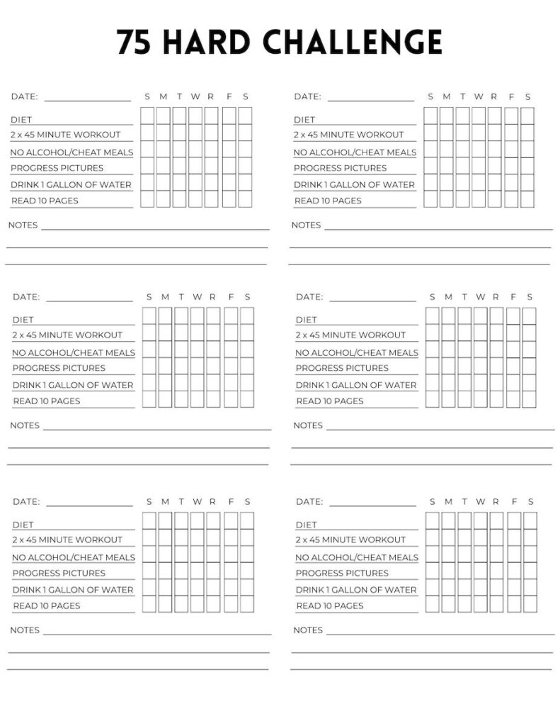 Free 75 Hard Printable Calendar OriginalMOM Free 75 Hard Printable Calendar OriginalMOM