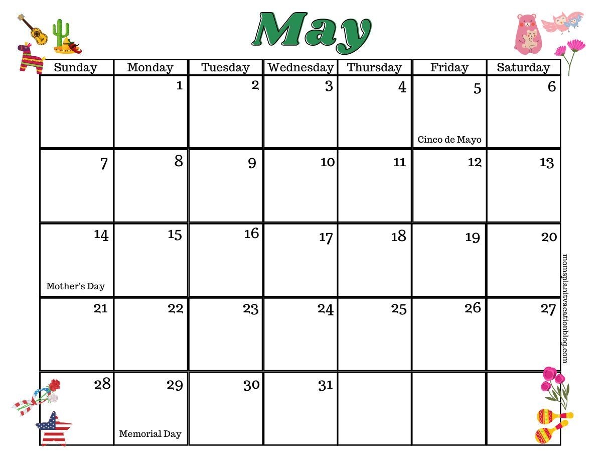 Free May Printable Calendar Templates 2023 Calendar May Online Free May Printable Calendar Templates 2023 Calendar May Online